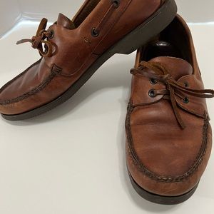 Church’s Sport handmade loafer boat shoe vibram sole EUC sz 8m